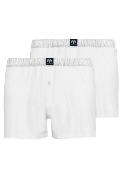 Vita boxershorts (2 st per förpackning) - Ceceba