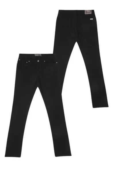 Ed Baxter Slim Fit Stretch jeans (32\") (Svart)
