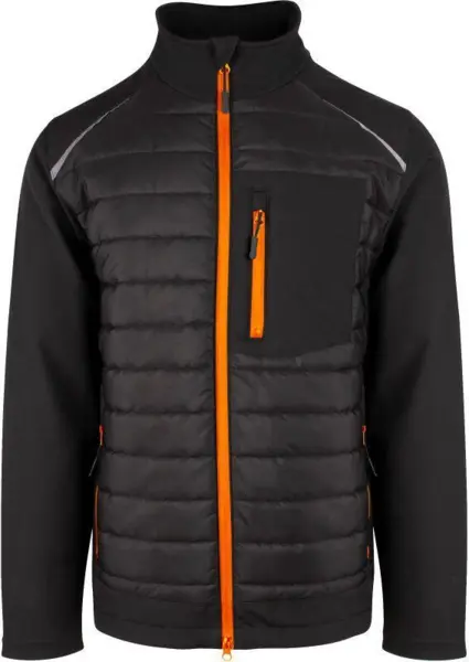 Svart/Neonorange