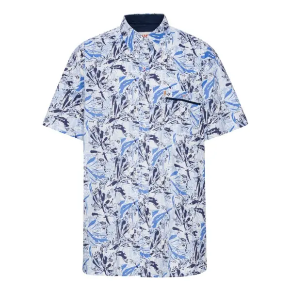 Ljusblå/flerfärgad