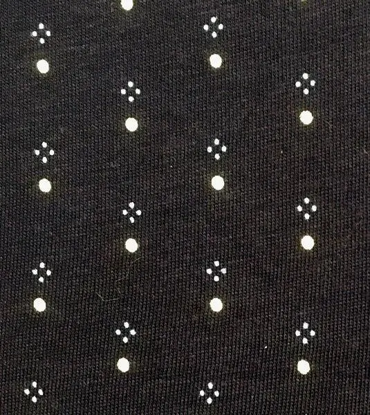 Navyblå pyjamas med mönster