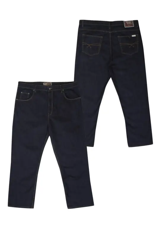 Ed Baxter svarta jeans med stretch (34\")