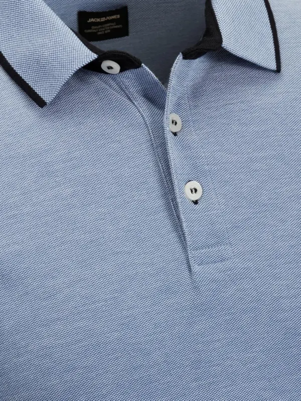 Blå-melerad - Krage