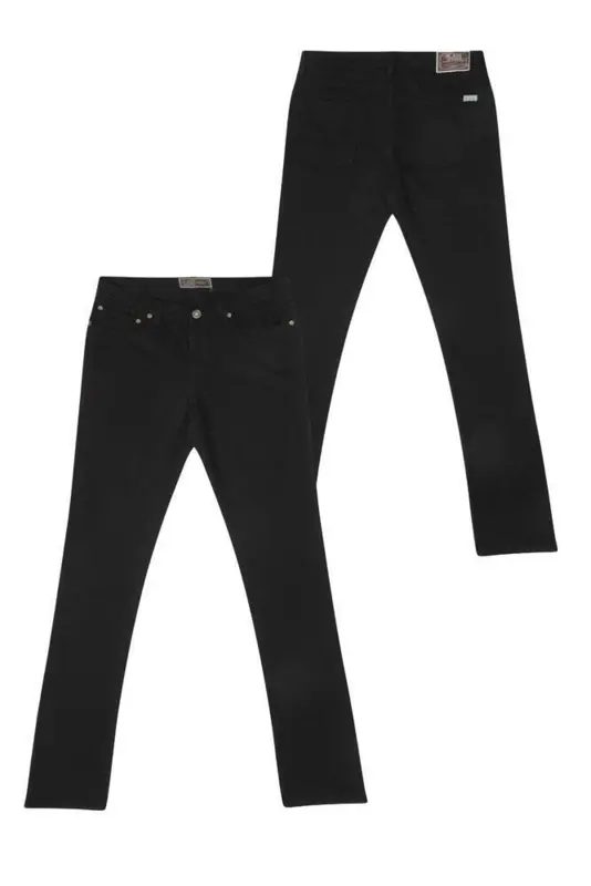 Ed Baxter Slim Fit Stretch jeans (32\") (Svart)