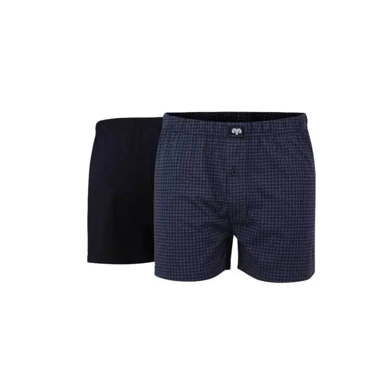 Blåmönstrade & navyblå