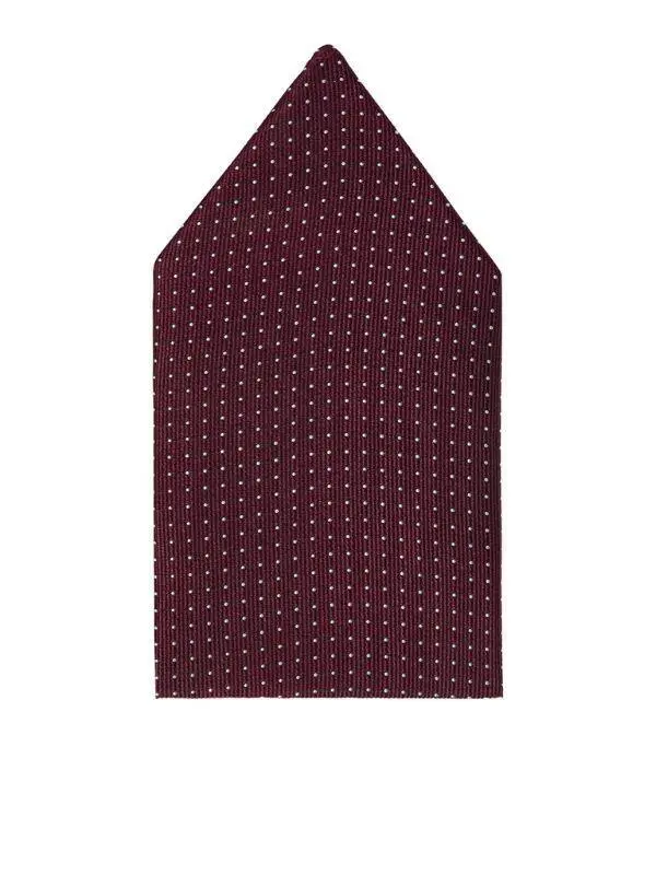 100% Siden - Vinröd