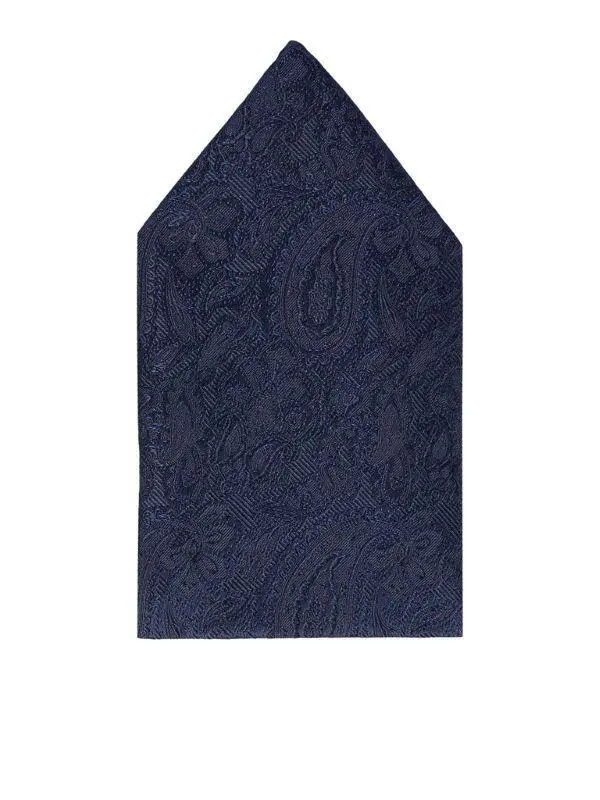 100% siden - mörk navyblå