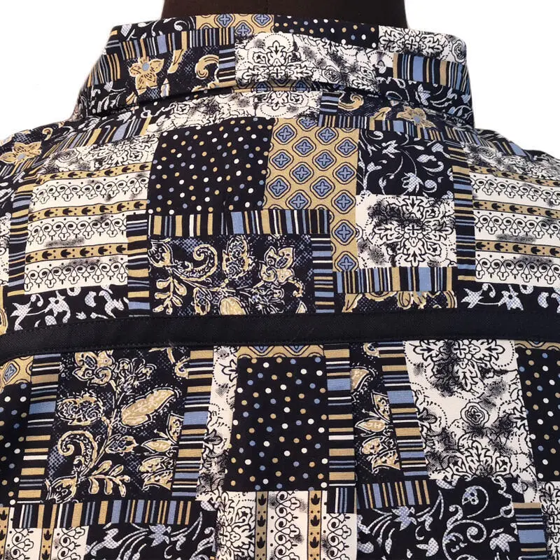 Navy / flerfärgat - Rygg