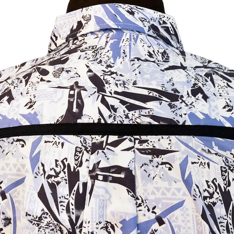 Ljusblå/flerfärgad - Rygg