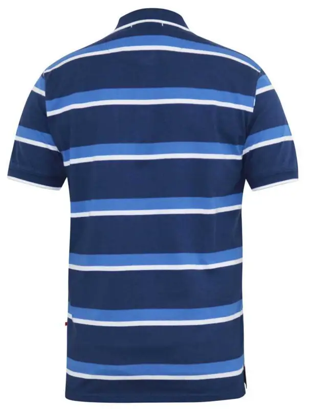 Blå/vit randig - Rygg