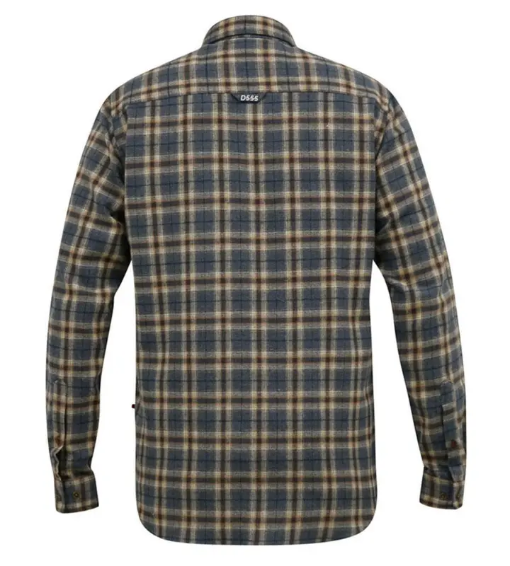 Grå/Sand - rutig - Rygg