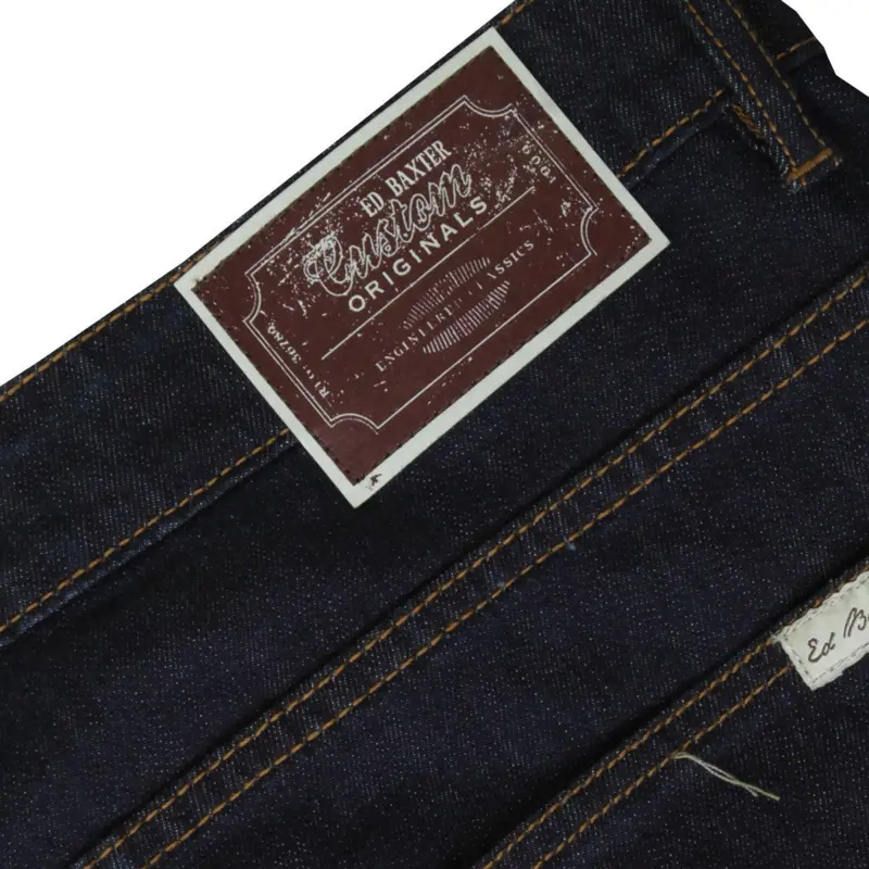 Ed Baxter Svarta jeans med stretch (32\")