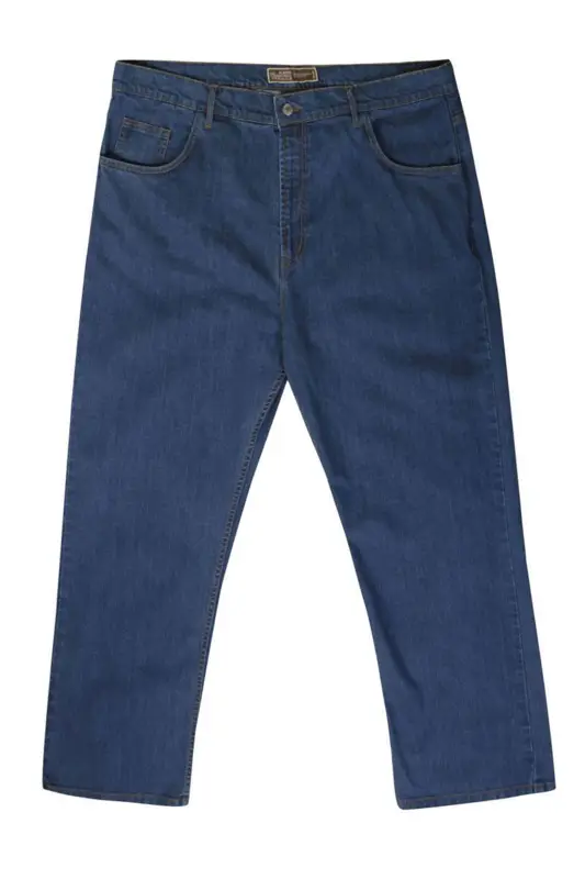Ed Baxter Blå jeans med stretch (Stonewash)  (32\")