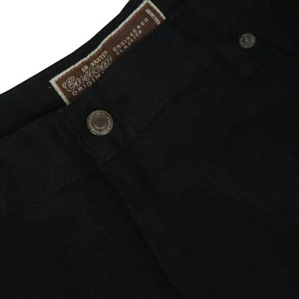 Ed Baxter svarta jeans (34\")