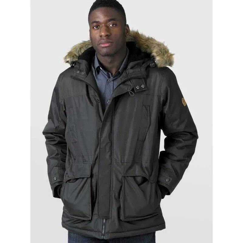 Modell där jackan är khakifärgad (2)