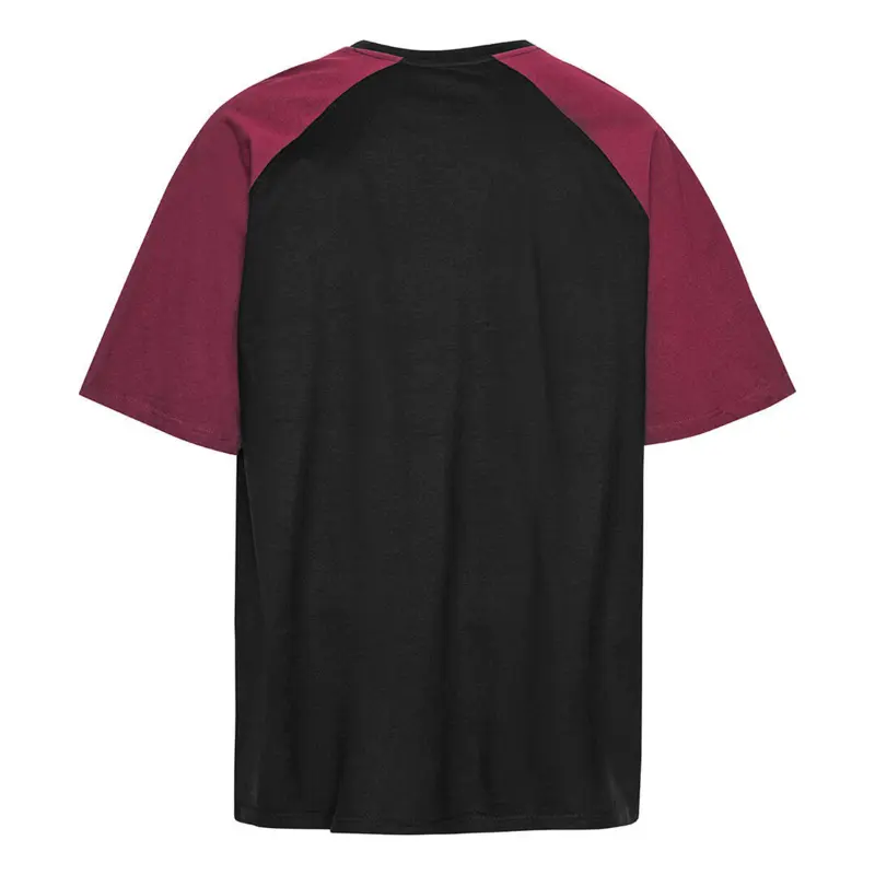 Svart/Vinröd - Rygg