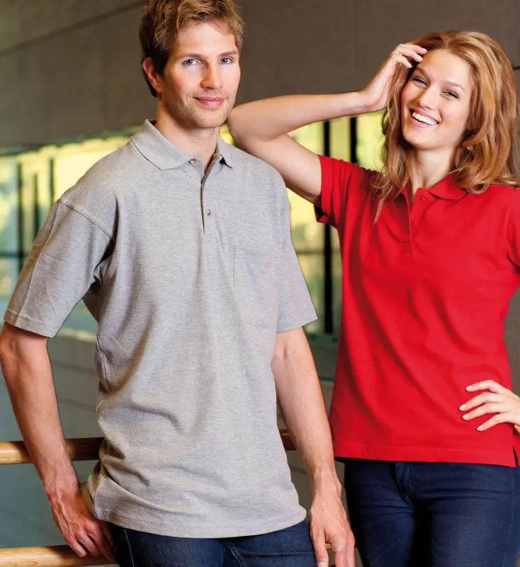 Modell - Gråmelerad / Röd