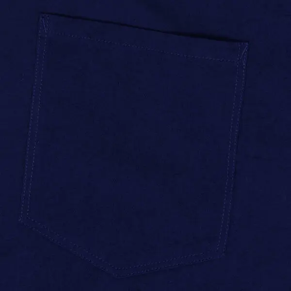 Mörkblå linneshorts - Ed Baxter