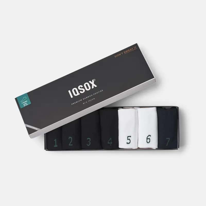 Svart/vitt/navy mix - 41/44