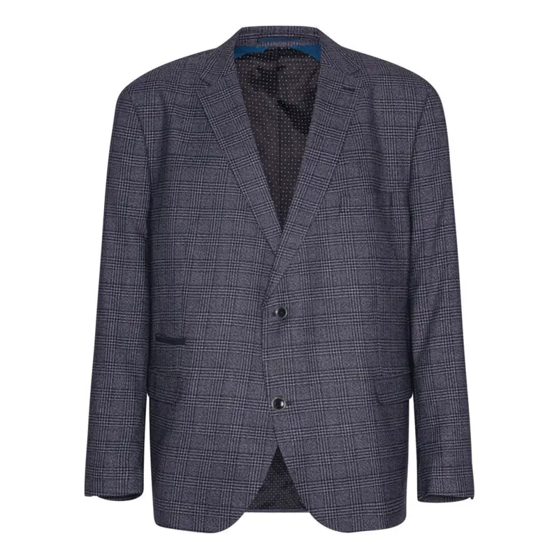 Blå / rutigt mönster