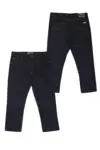 Ed Baxter svarta jeans med stretch (34\")