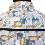 Vit/blå/Sand - Rygg