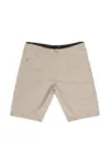 Beige lin-shorts - Ed Baxter