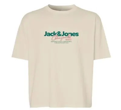 JORCASSIS Crew Neck Antikvit T-shirt