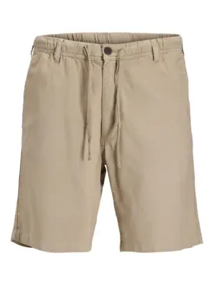 JPSTJAIDEN Vintage Khaki våffel-resortshorts