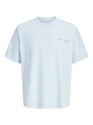 JCOETERNA Omphalodes Script Back Print T-shirt