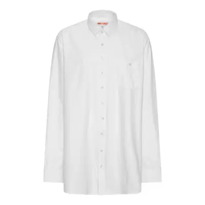 Vit långärmad skjorta (TALL)