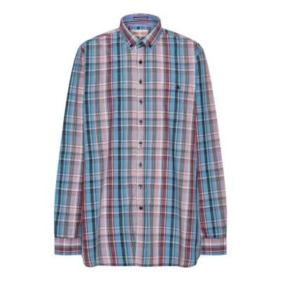 Röd/blå rutig skjorta (LÅNG)