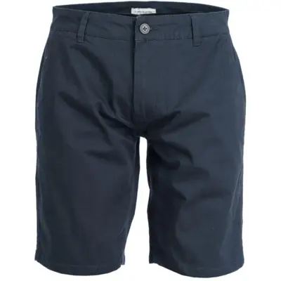 Navyblå chino-shorts