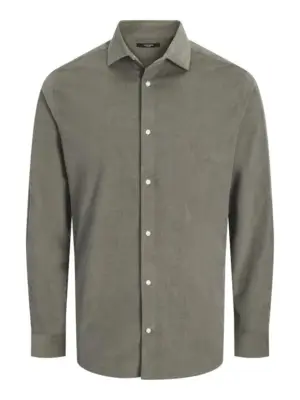 JPRBLAPARKER Smokey Olive Corduroy Shirt