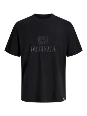 JORFREDERIKSBERG Black Monogram Tee